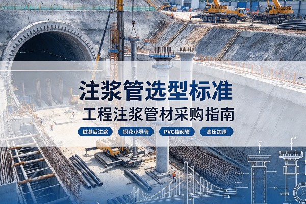 惠来注浆管选型标准