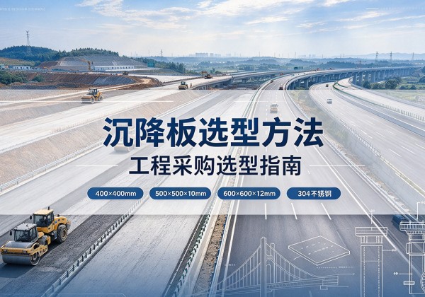 惠来沉降板选择方法