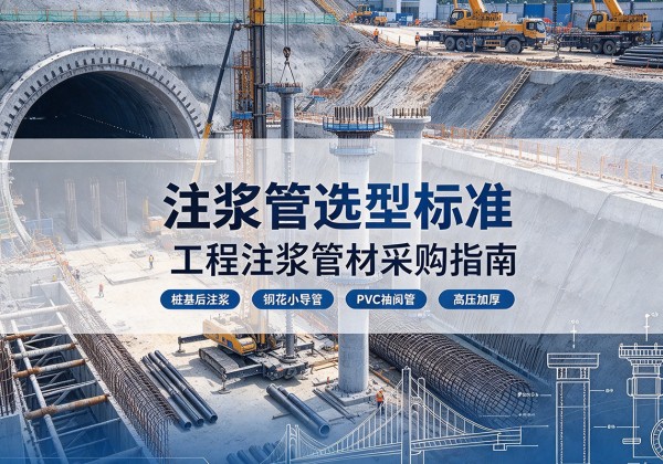 惠来注浆管选型标准